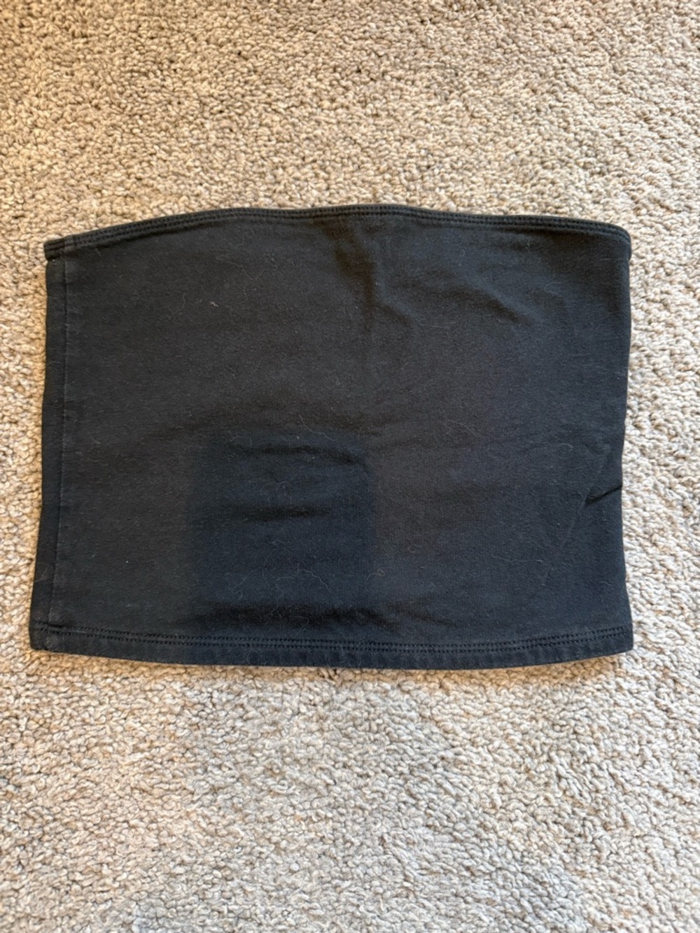Hollister Black Strapless Tube Top